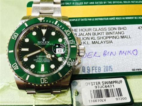 rolex hulk price from year to year